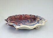 Porcelain spiral platter
