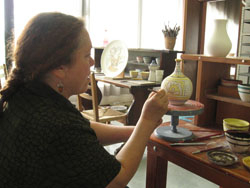 Majolica painting